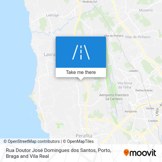 Rua Doutor José Domingues dos Santos map