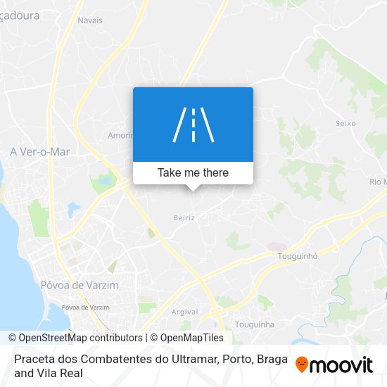 Praceta dos Combatentes do Ultramar map