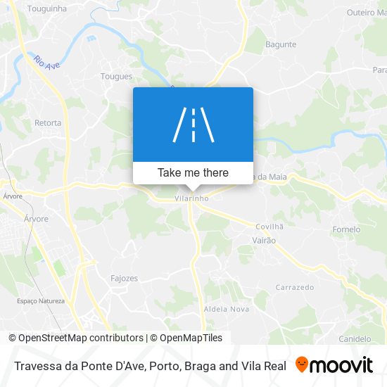 Travessa da Ponte D'Ave map