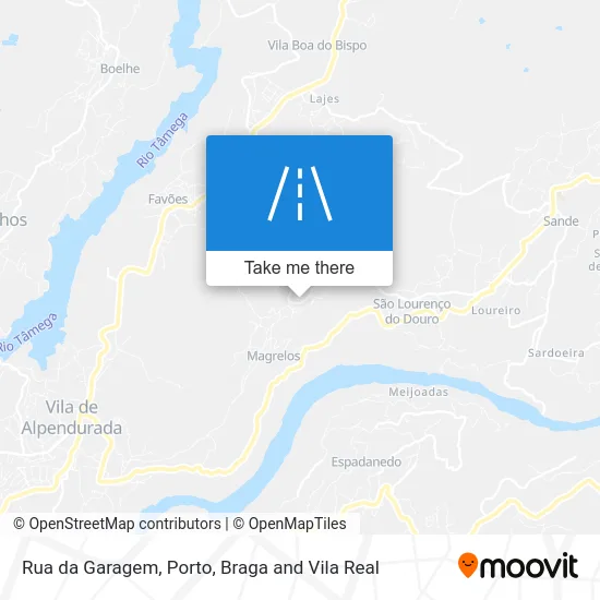 Rua da Garagem map