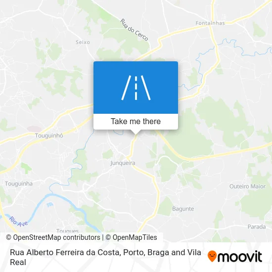 Rua Alberto Ferreira da Costa map