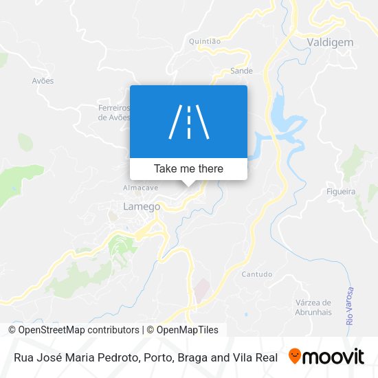 Rua José Maria Pedroto map