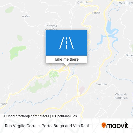 Rua Virgílio Correia map
