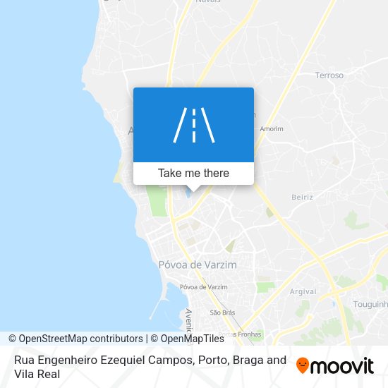 Rua Engenheiro Ezequiel Campos mapa
