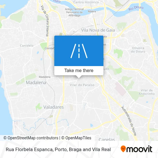 Rua Florbela Espanca map