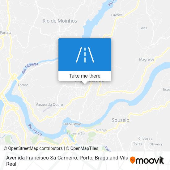 Avenida Francisco Sá Carneiro map