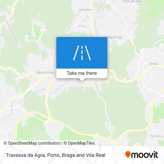 Travessa da Agra mapa