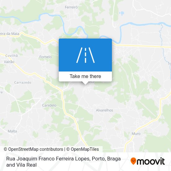 Rua Joaquim Franco Ferreira Lopes map