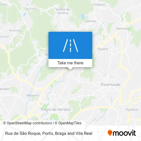 Rua de São Roque map
