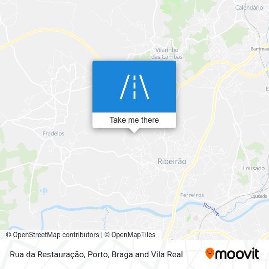 Rua da Restauração map