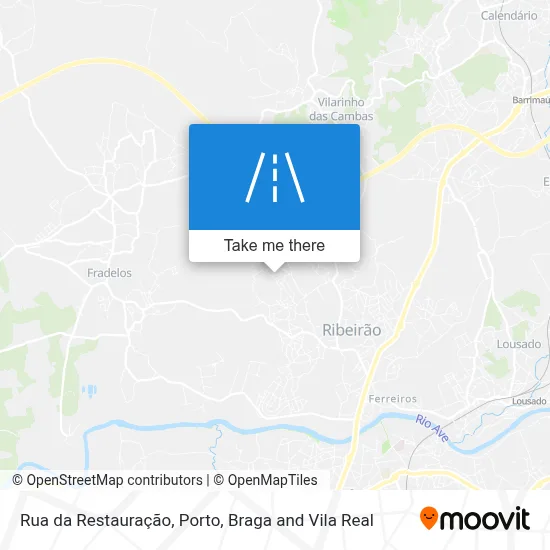 Rua da Restauração map