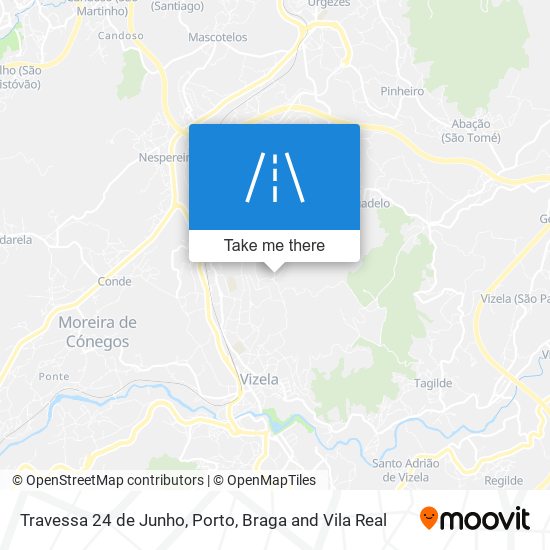 Travessa 24 de Junho map