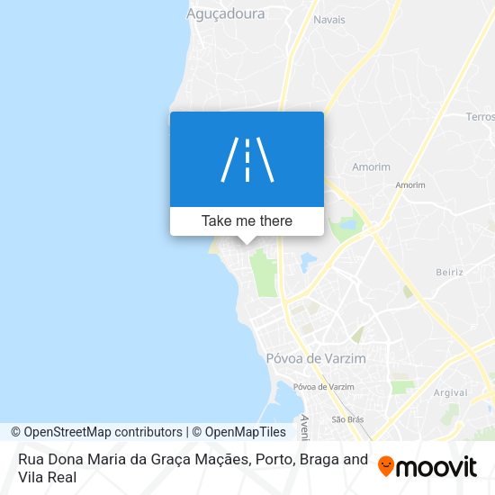 Rua Dona Maria da Graça Maçães map