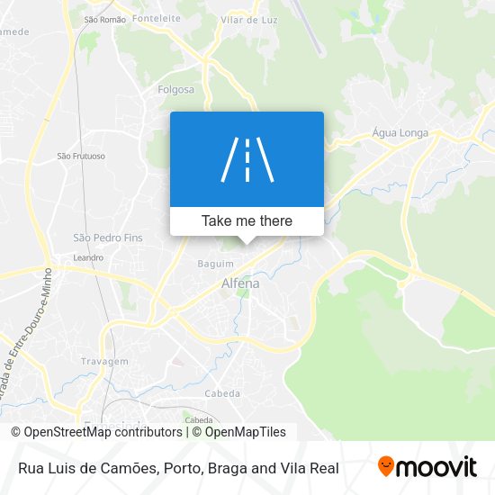 Rua Luis de Camões map