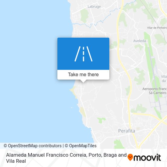 Alameda Manuel Francisco Correia map