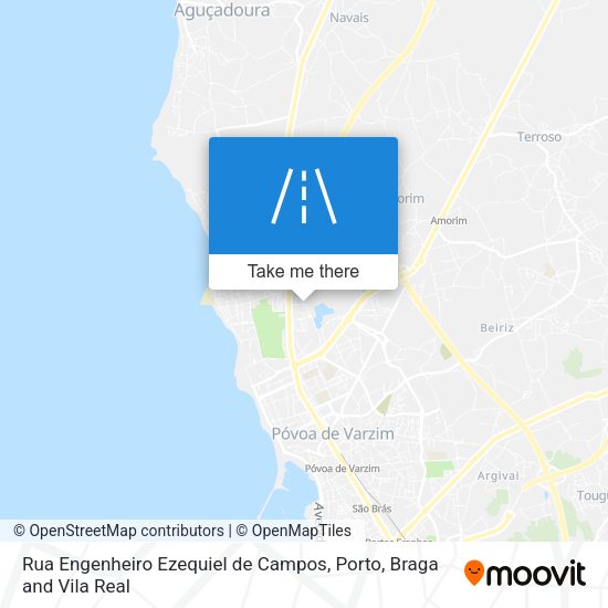 Rua Engenheiro Ezequiel de Campos mapa