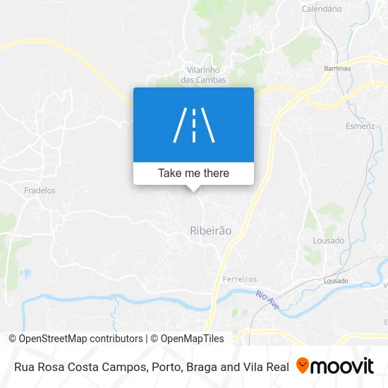 Rua Rosa Costa Campos map