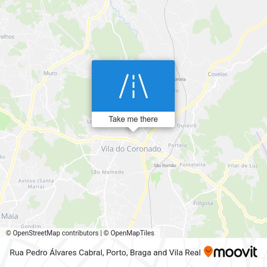 Rua Pedro Álvares Cabral map