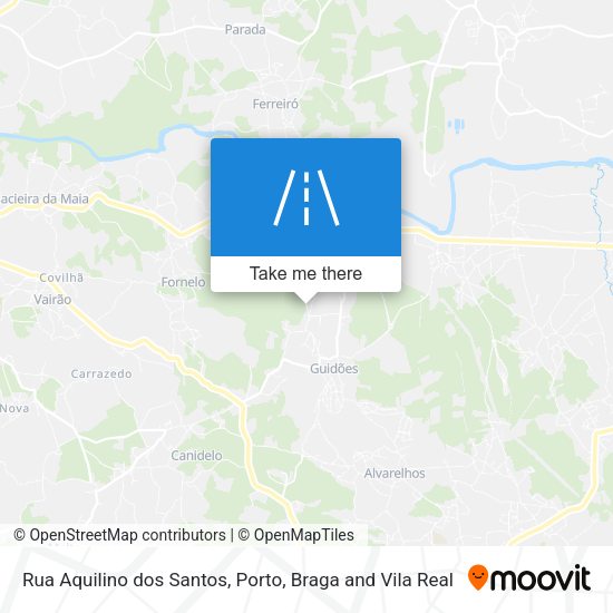 Rua Aquilino dos Santos map