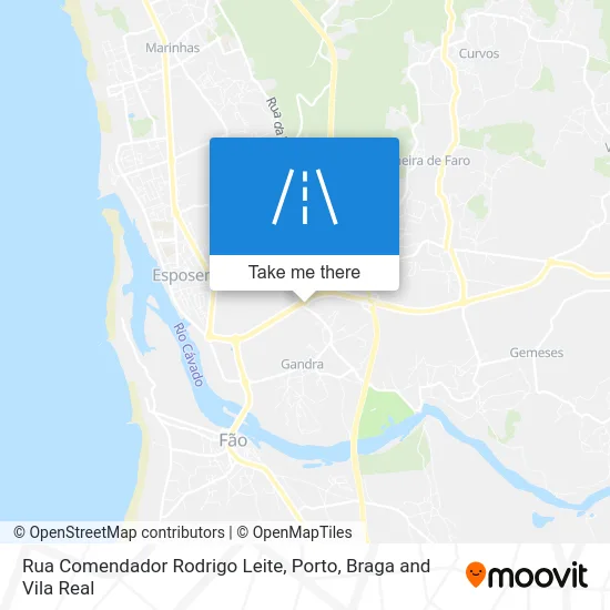 Rua Comendador Rodrigo Leite map