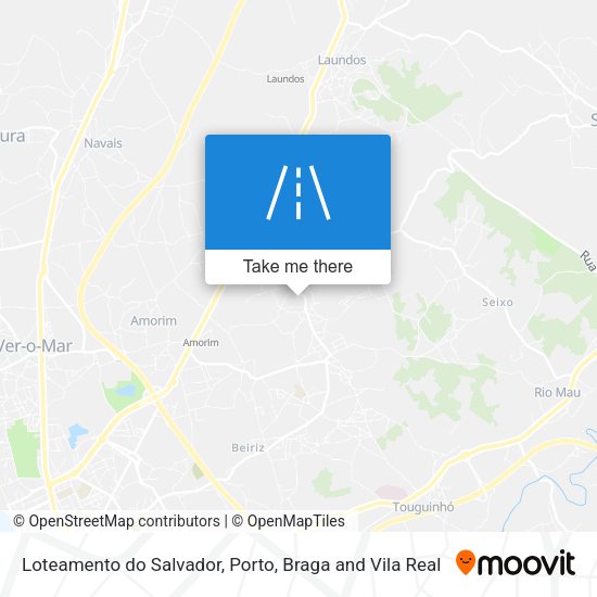 Loteamento do Salvador mapa