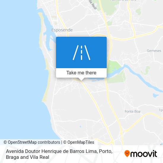 Avenida Doutor Henrique de Barros Lima mapa