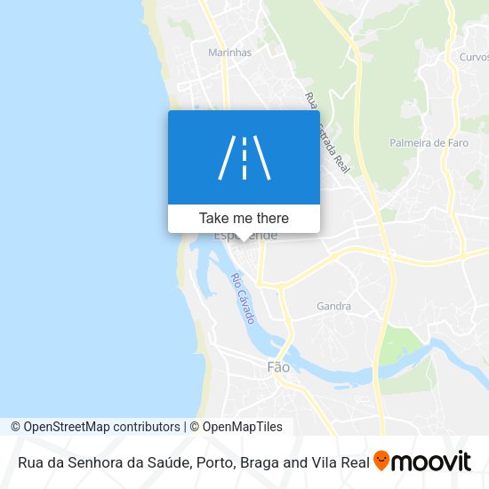 Rua da Senhora da Saúde map
