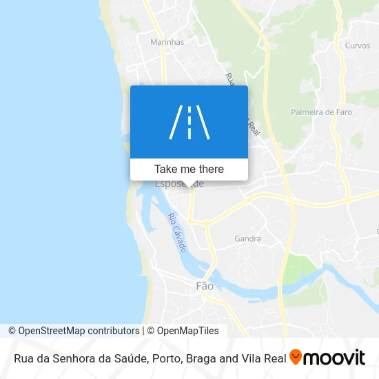 Rua da Senhora da Saúde map