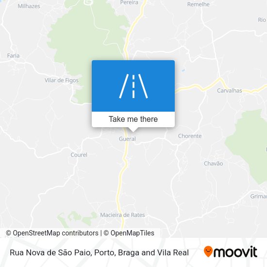 Rua Nova de São Paio map