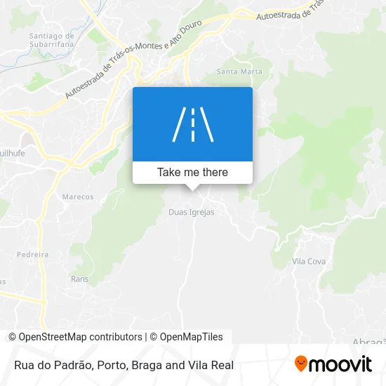 Rua do Padrão map