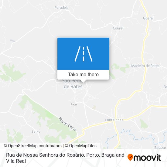 Rua de Nossa Senhora do Rosário map