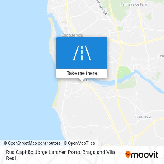 Rua Capitão Jorge Larcher map