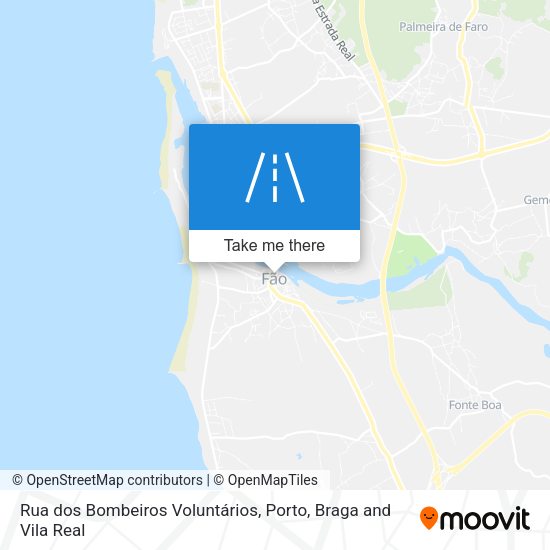 Rua dos Bombeiros Voluntários map