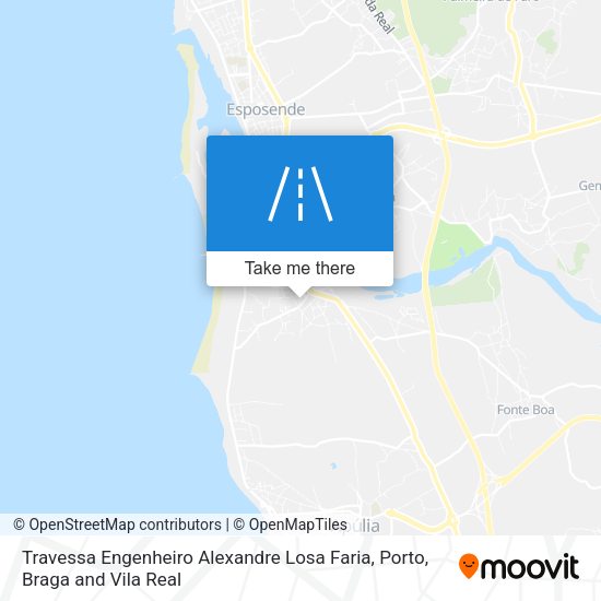 Travessa Engenheiro Alexandre Losa Faria map