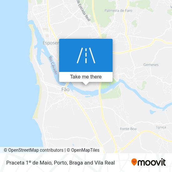 Praceta 1º de Maio map