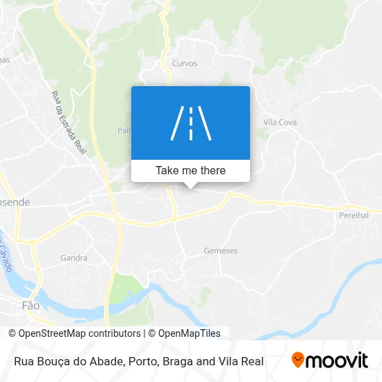 Rua Bouça do Abade map
