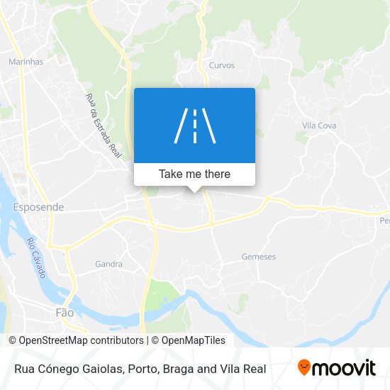 Rua Cónego Gaiolas map