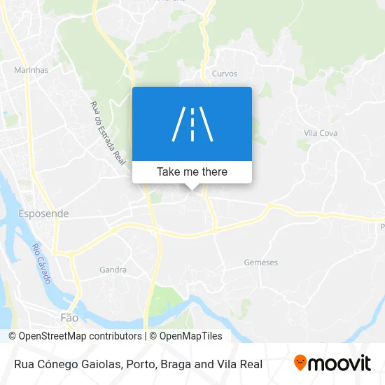 Rua Cónego Gaiolas map