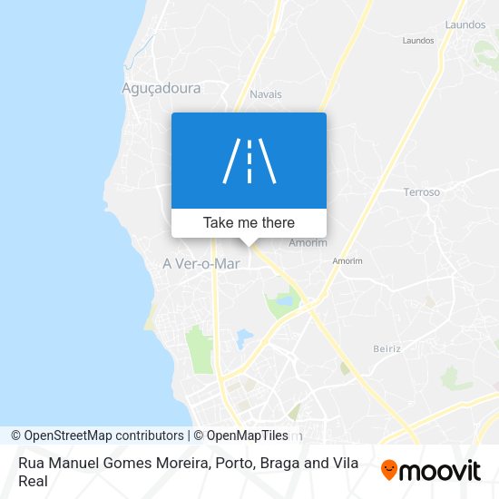 Rua Manuel Gomes Moreira map