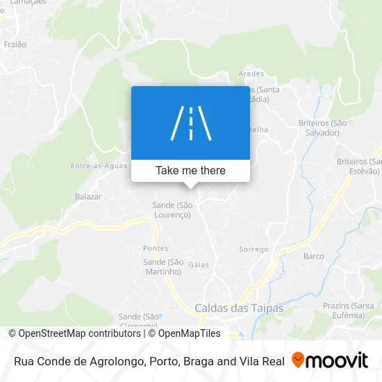 Rua Conde de Agrolongo map