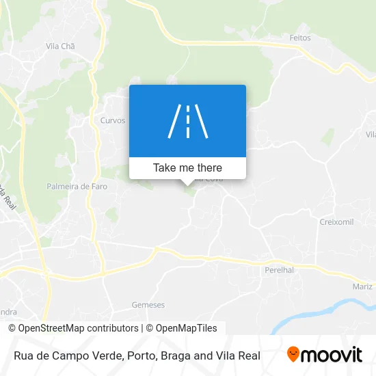 Rua de Campo Verde map