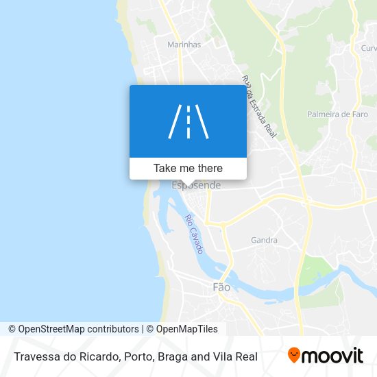 Travessa do Ricardo mapa