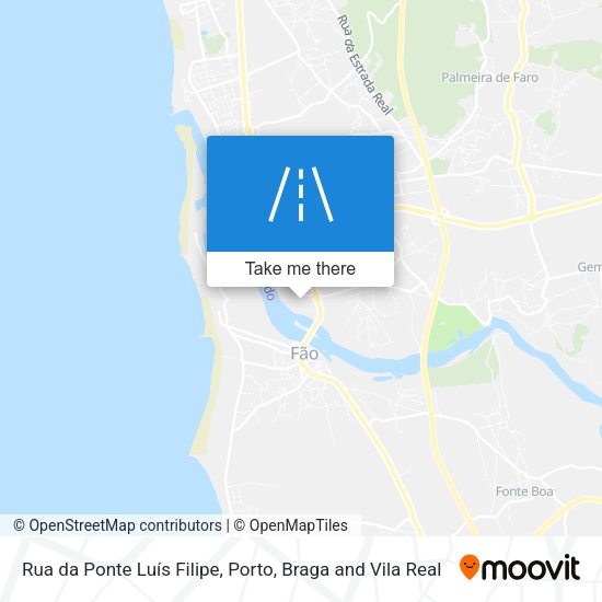Rua da Ponte Luís Filipe map