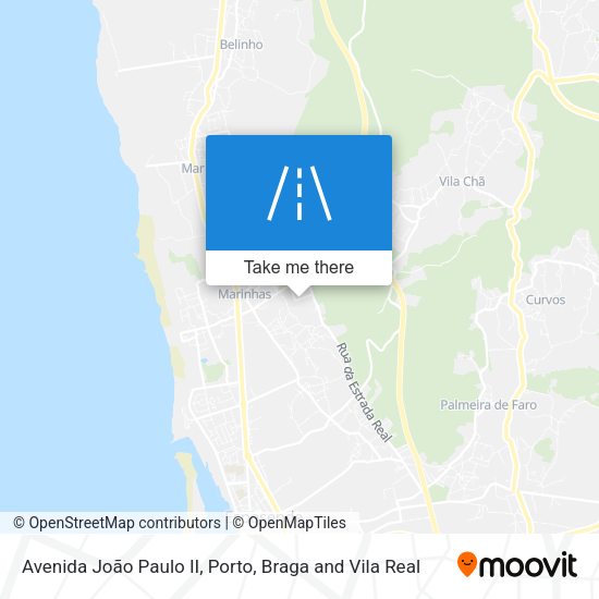 Avenida João Paulo II map
