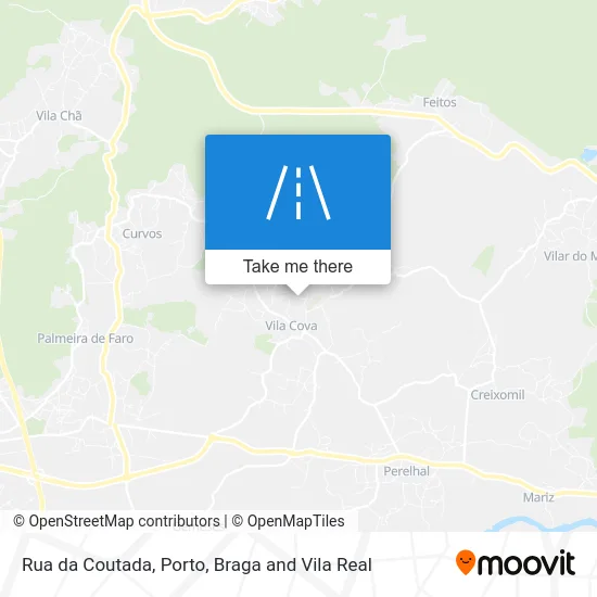 Rua da Coutada map