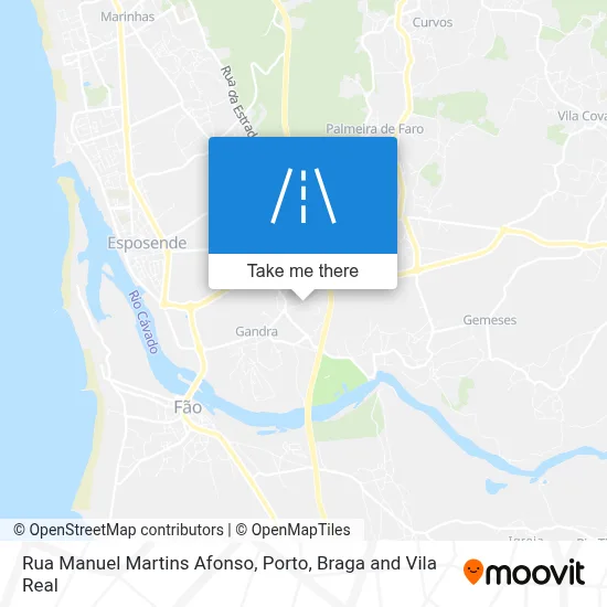 Rua Manuel Martins Afonso map