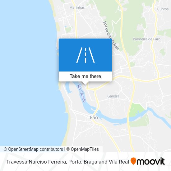 Travessa Narciso Ferreira mapa