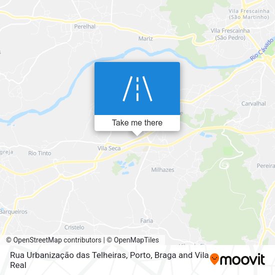 Rua Urbanização das Telheiras map