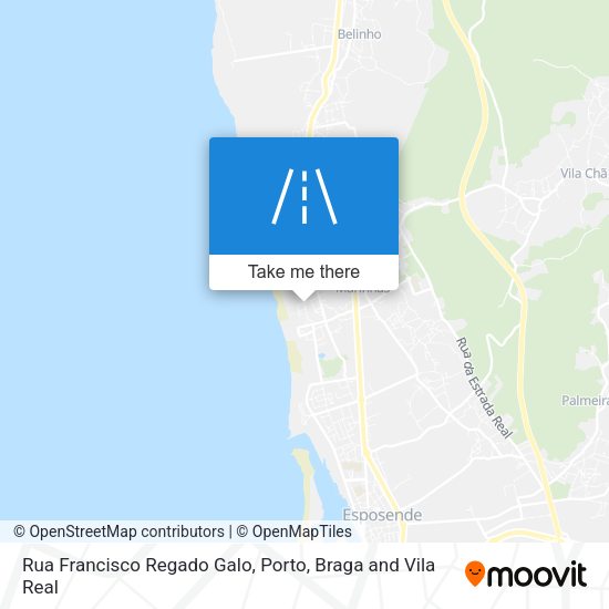 Rua Francisco Regado Galo map