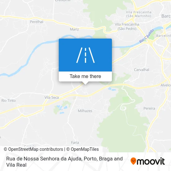 Rua de Nossa Senhora da Ajuda map